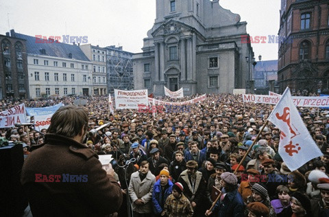 Strajki i demonstracje Solidarności