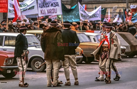 Strajki i demonstracje Solidarności