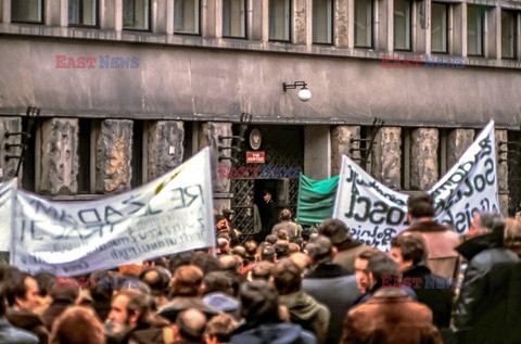 Strajki i demonstracje Solidarności