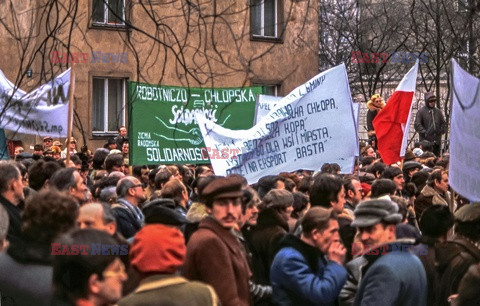 Strajki i demonstracje Solidarności