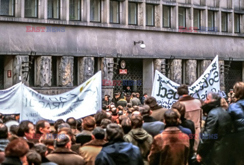 Strajki i demonstracje Solidarności