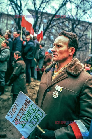 Strajki i demonstracje Solidarności