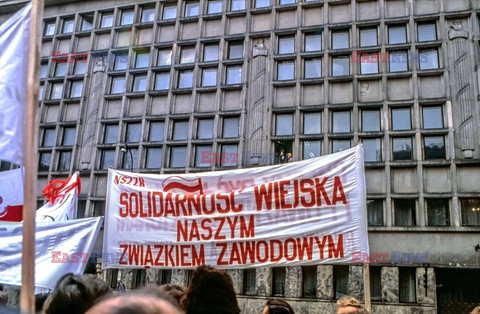 Strajki i demonstracje Solidarności