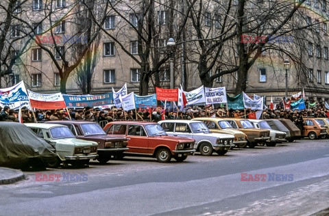 Strajki i demonstracje Solidarności