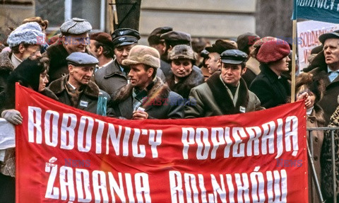 Strajki i demonstracje Solidarności