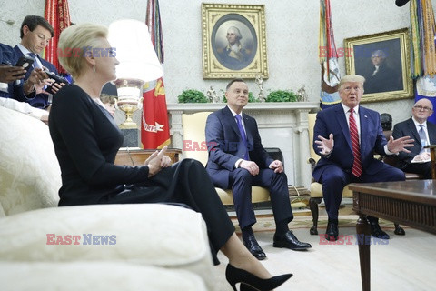 Spotkanie Andrzeja Dudy z Donaldem Trumpem 