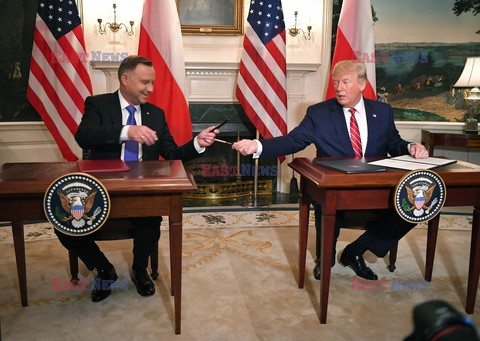 Spotkanie Andrzeja Dudy z Donaldem Trumpem 