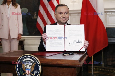 Spotkanie Andrzeja Dudy z Donaldem Trumpem 