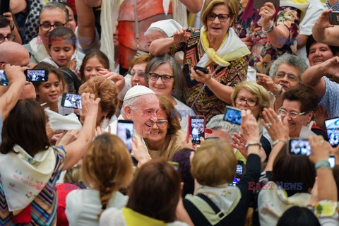 Audiencja generalna u Papieża Franciszka