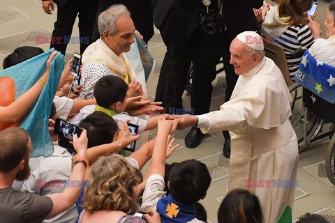 Audiencja generalna u Papieża Franciszka