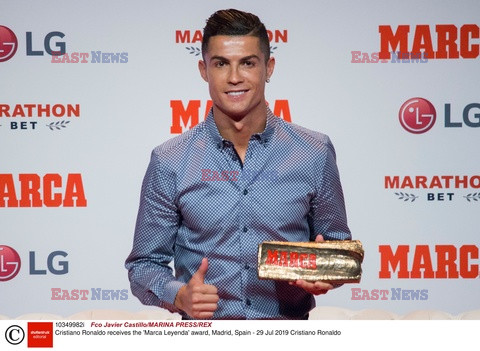 Cristiano Ronaldo uhonorowany przez magazyn Marca