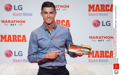 Cristiano Ronaldo uhonorowany przez magazyn Marca