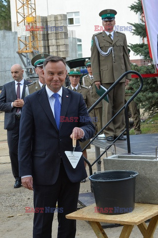 Andrzej Duda z wizytą w Straży Granicznej