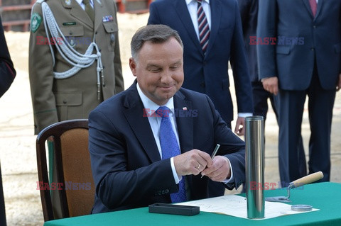 Andrzej Duda z wizytą w Straży Granicznej