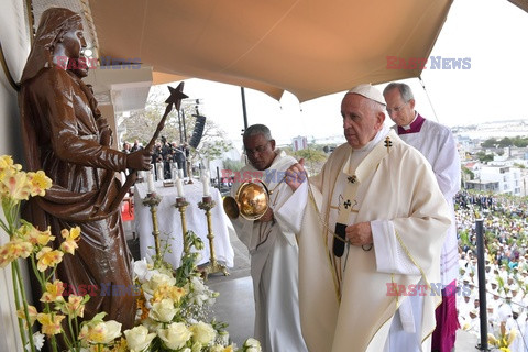 Papież Franciszek z pielgrzymką na Mauritiusie