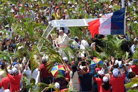 Papież Franciszek z pielgrzymką na Mauritiusie