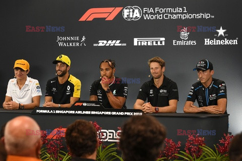 Robert Kubica na GP Singapuru