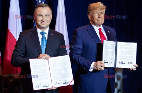 Spotkanie Andrzeja Dudy i Donalda Trumpa