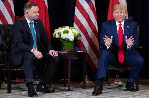 Spotkanie Andrzeja Dudy i Donalda Trumpa