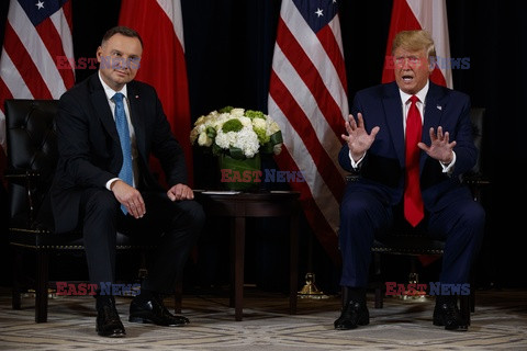 Spotkanie Andrzeja Dudy i Donalda Trumpa