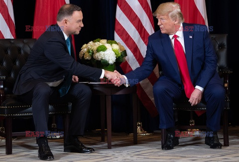 Spotkanie Andrzeja Dudy i Donalda Trumpa