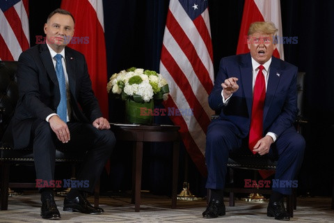 Spotkanie Andrzeja Dudy i Donalda Trumpa