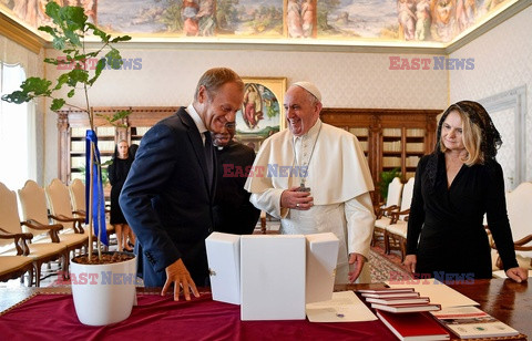 Donald Tusk z rodziną u papieża Franciszka