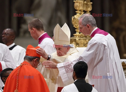 Papież Franciszek powołał nowych kardynałów