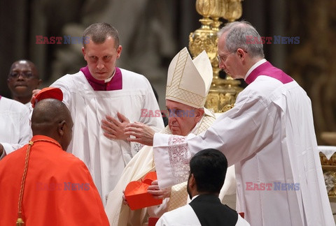 Papież Franciszek powołał nowych kardynałów