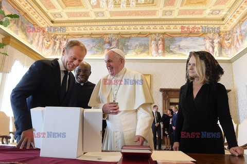 Donald Tusk z rodziną u papieża Franciszka