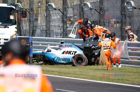 Robert Kubica rozbił bolid podczas kwalifikacji F1 GP Japonii