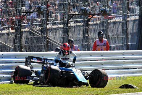 Robert Kubica rozbił bolid podczas kwalifikacji F1 GP Japonii