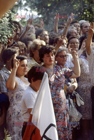 Strajki i demonstracje Solidarności