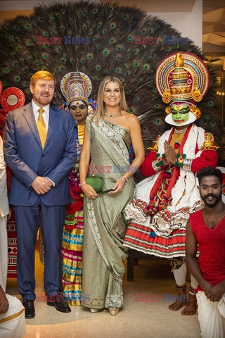 Królowa Maxima z wizytą w Indiach