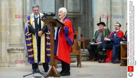 Judi Dench otrzymała doktorat honoris causa Uniwersytetu Winchester