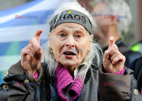 Vivienne Westwood wspiera aktywistów z Extinction Rebellion