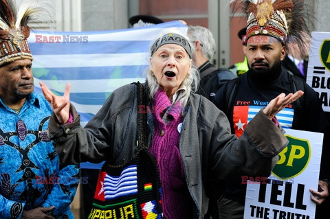 Vivienne Westwood wspiera aktywistów z Extinction Rebellion