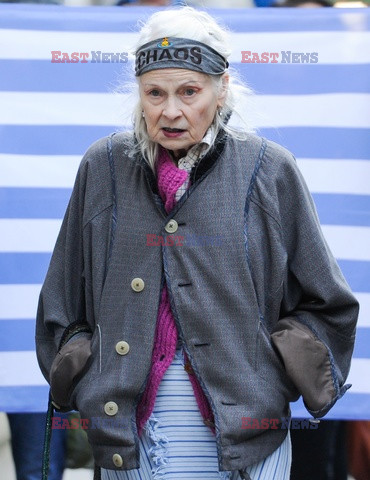 Vivienne Westwood wspiera aktywistów z Extinction Rebellion