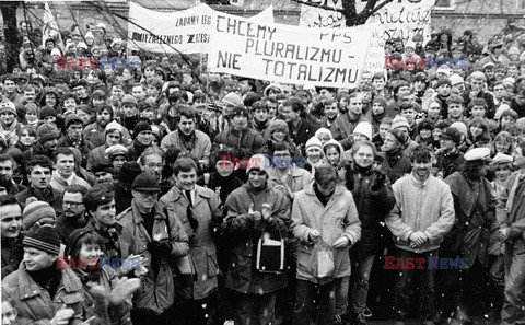 Strajki i demonstracje Solidarności