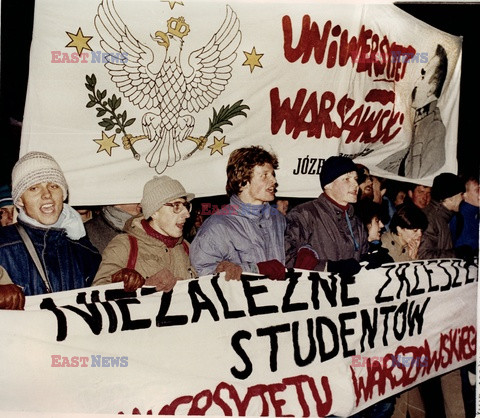 Strajki i demonstracje Solidarności