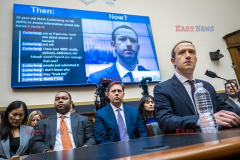 Mark Zuckerberg zeznaje przed Kongresem USA