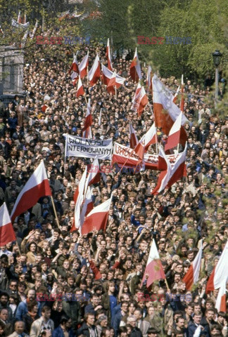 Strajki i demonstracje Solidarności