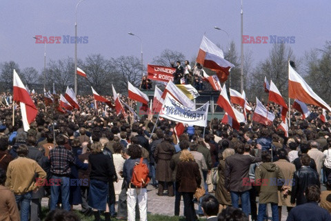 Strajki i demonstracje Solidarności