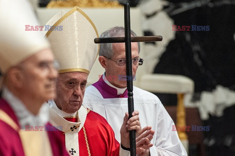 Papież Franciszek -  msza za dusze zmarłych kardynałów i biskupów, Watykan