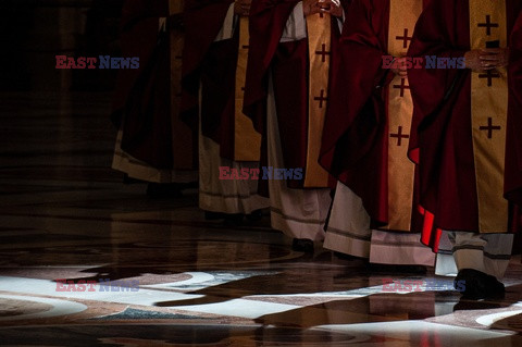 Papież Franciszek -  msza za dusze zmarłych kardynałów i biskupów, Watykan