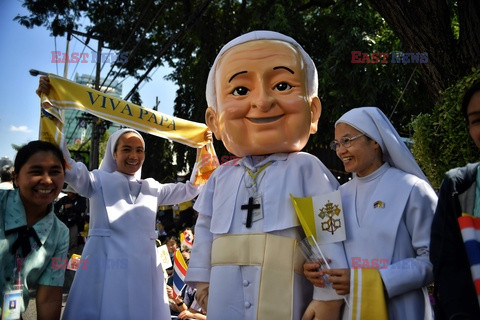 Papież Franciszek z pielgrzymką w Tajlandii