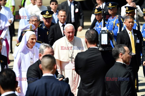 Papież Franciszek z pielgrzymką w Tajlandii