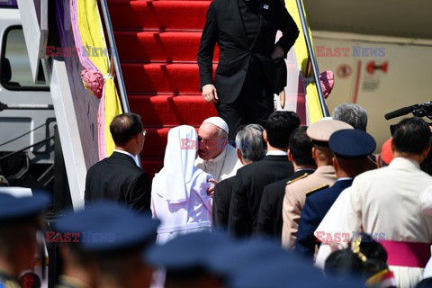 Papież Franciszek z pielgrzymką w Tajlandii