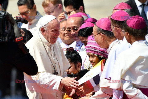 Papież Franciszek z pielgrzymką w Tajlandii