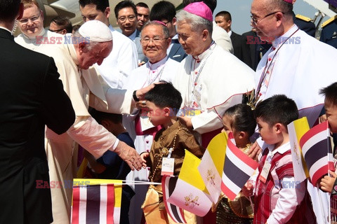 Papież Franciszek z pielgrzymką w Tajlandii